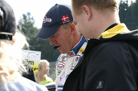 Kurt Thiim vender skråen.
